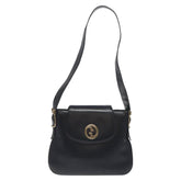 Gucci Vintage Flap Shoulder Bag Leather
