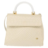 Bally Vintage Handbag Quilted Leather