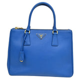 Prada Double Zip Tote Leather