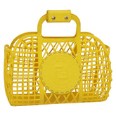Fendi FF Logo Stamp Basket Tote PVC