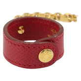 Hermes Vintage Glove Holder Leather with Metal