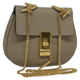 Chloe Drew Crossbody Bag Leather