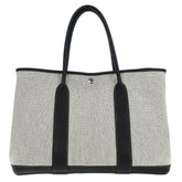 Hermes Garden Party Tote Canvas and Leather