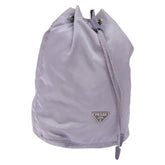 Prada Vela Drawstring Bucket Pouch Tessuto