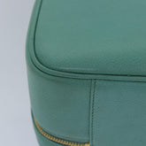 Chanel Vintage Timeless Zip Around Vanity Case Caviar