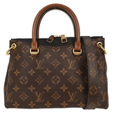 Louis Vuitton Pallas Tote Monogram Canvas with Leather