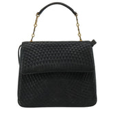 Bally Vintage Flap Handbag Quilted Leather