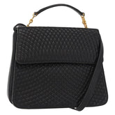 Bally Vintage Handbag Quilted Leather