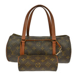 Louis Vuitton Papillon Handbag Monogram Canvas