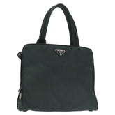Prada Vintage Zip Handbag Tessuto
