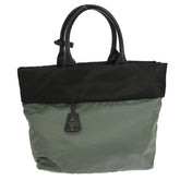 Prada Convertible Double Tote Tessuto