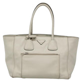 Prada Front Pocket Wing Convertible Tote Vitello Daino