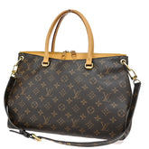 Louis Vuitton Pallas Tote Monogram Canvas with Leather