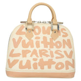 Louis Vuitton Alma Handbag Limited Edition Graffiti Leather