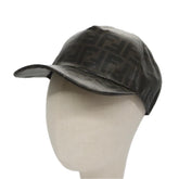 Fendi Logo Baseball Cap Zucca Canvas