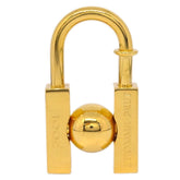 Hermes LHomme Peut Embellir La Terre Cadena Lock Charm Metal