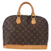Louis Vuitton Alma Handbag Monogram Canvas