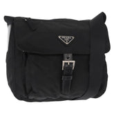 Prada Buckle Messenger Bag Tessuto
