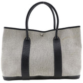 Hermes Garden Party Tote Toile and Leather