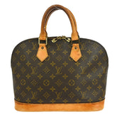 Louis Vuitton Alma Handbag Monogram Canvas
