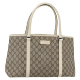 Gucci Joy Tote GG Coated Canvas with Leather