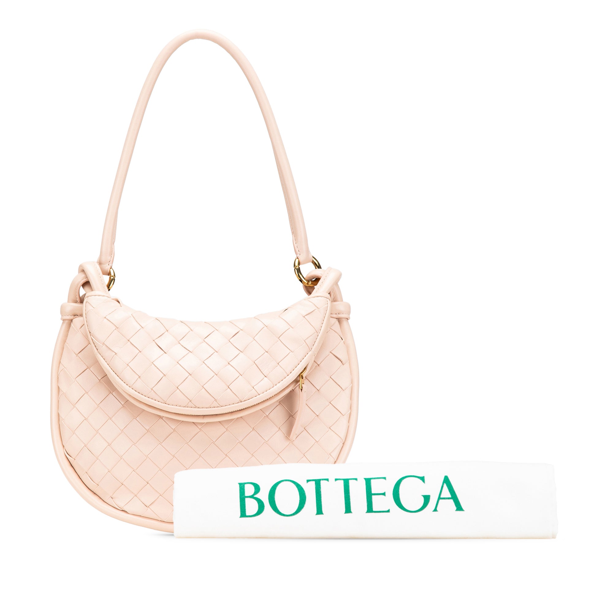 Small Nappa Intrecciato Gemelli Hobo