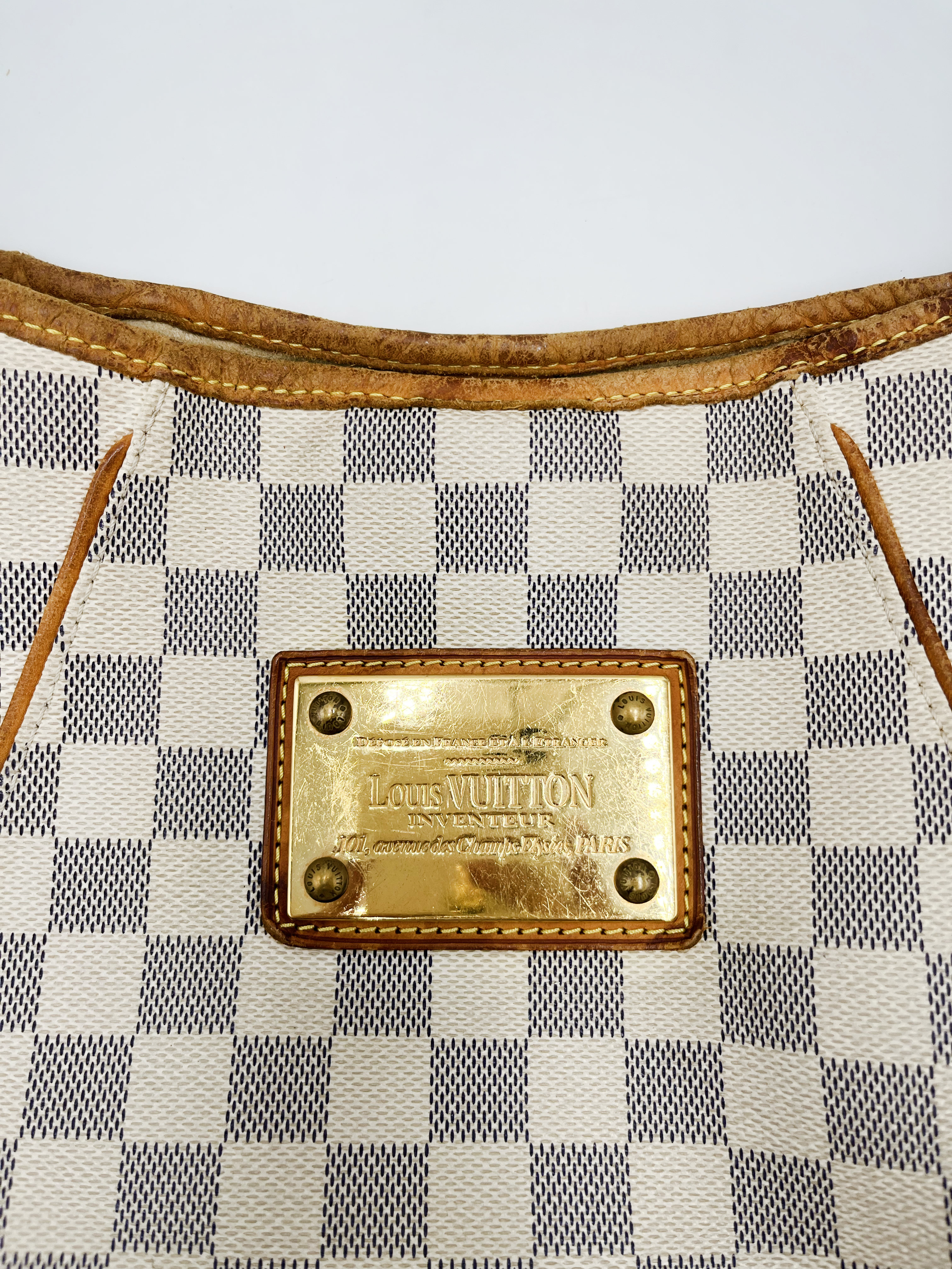 Louis Vuitton Galliera Handbag Damier