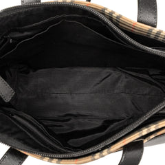 Haymarket Check Canvas Tote
