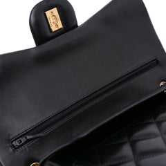 Jumbo Classic Lambskin Double Flap