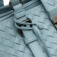 Small Nappa Intrecciato Roma Satchel