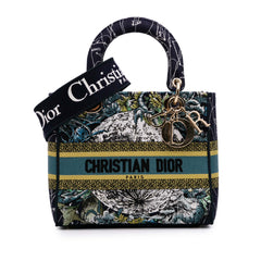 Medium Canvas Embroidered Zodiac Lady D Lite