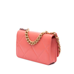Quilted Lambskin 19 Wallet on Chain
