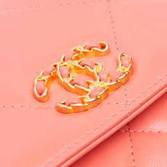 Quilted Lambskin 19 Wallet on Chain