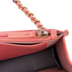 Quilted Lambskin 19 Wallet on Chain