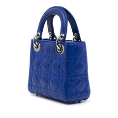 Mini Lambskin Cannage Lady Dior