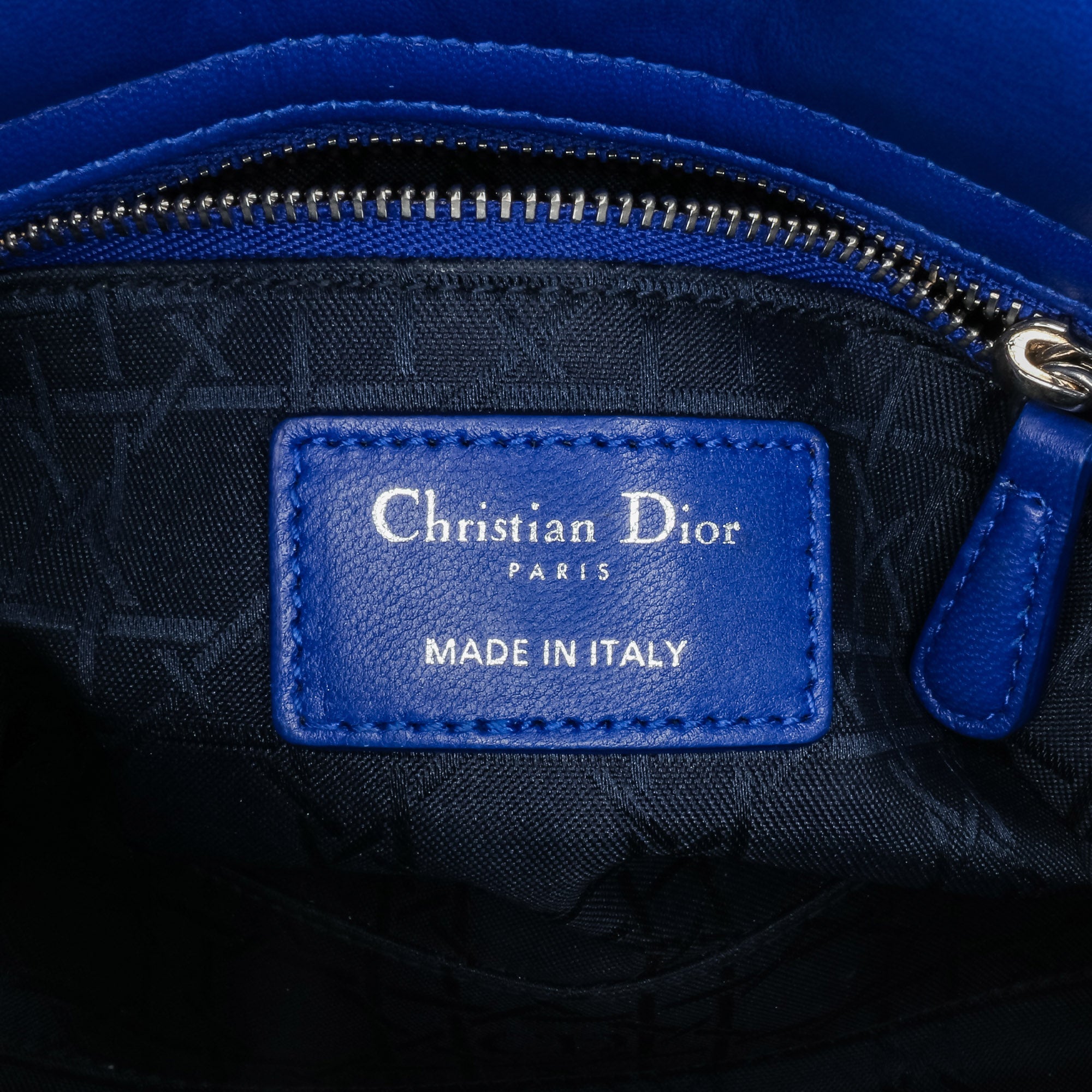 Mini Lambskin Cannage Lady Dior