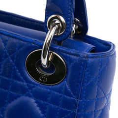 Mini Lambskin Cannage Lady Dior