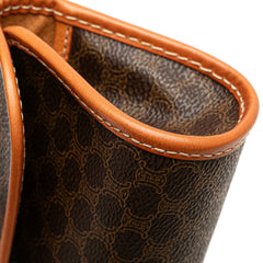 Macadam Coated Canvas Clutch