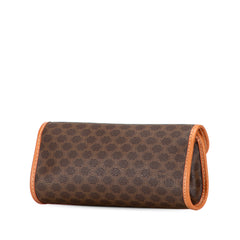Macadam Coated Canvas Clutch