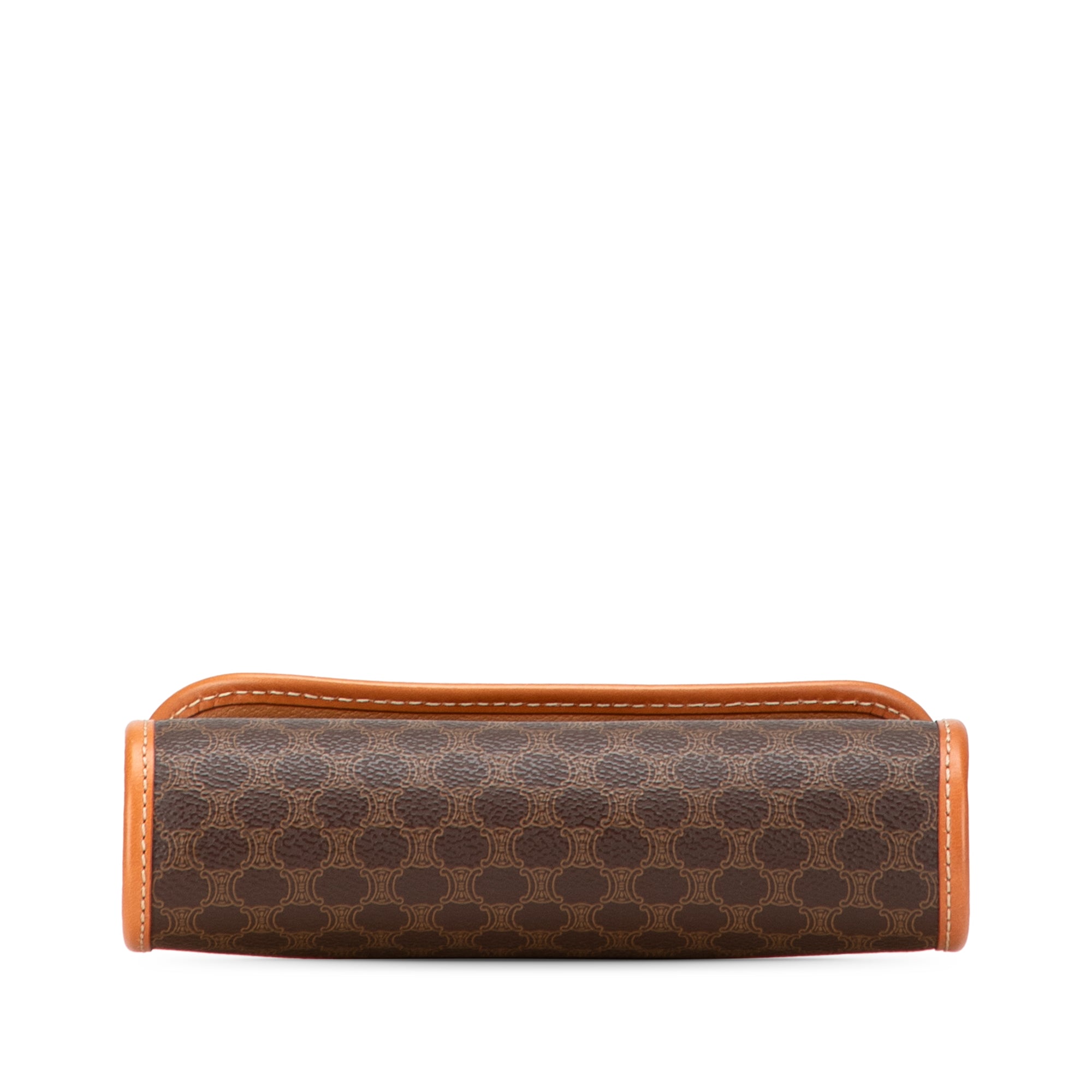 Macadam Coated Canvas Clutch