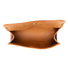 Macadam Coated Canvas Clutch