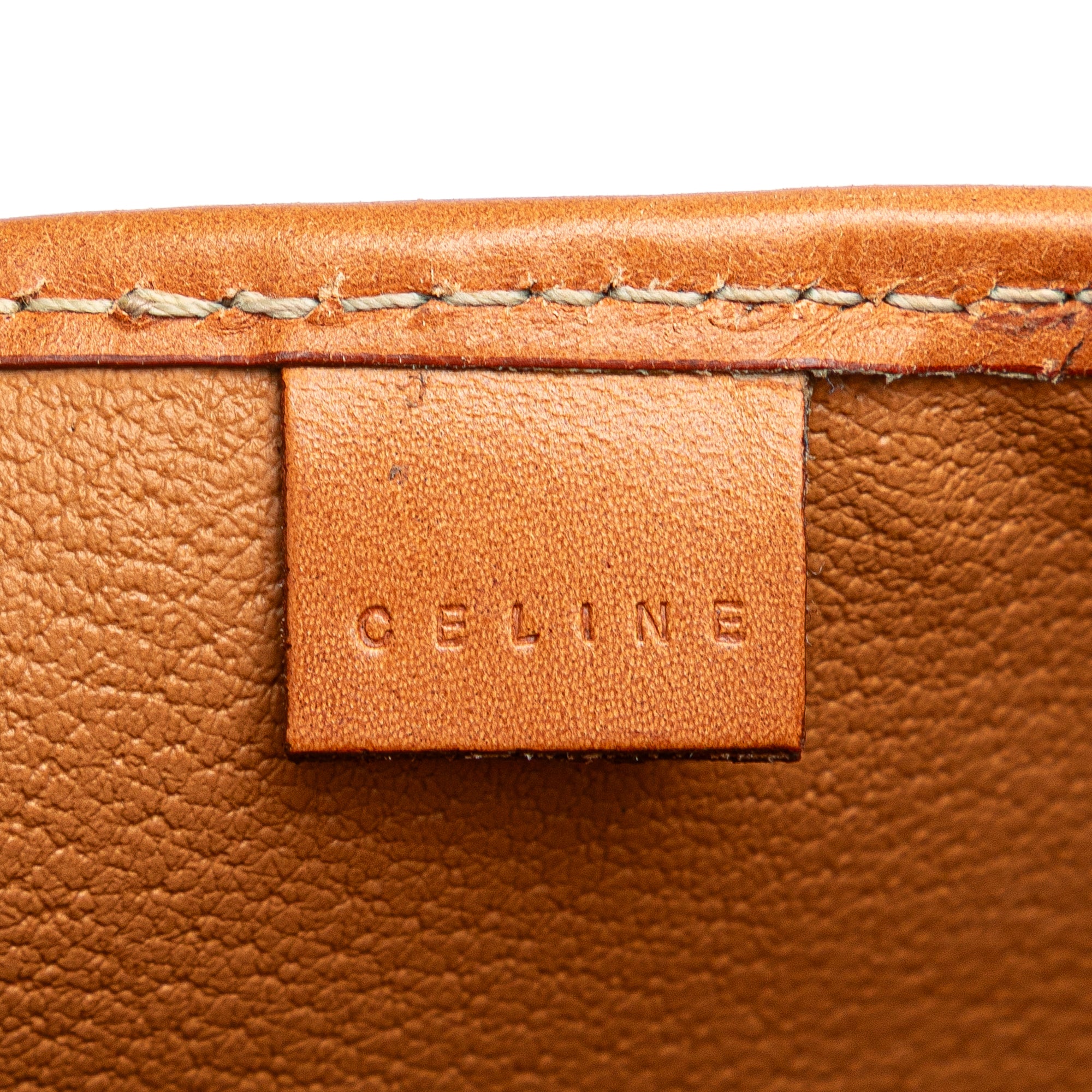 Macadam Coated Canvas Clutch