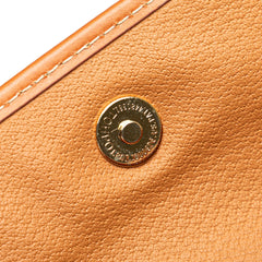 Macadam Coated Canvas Clutch