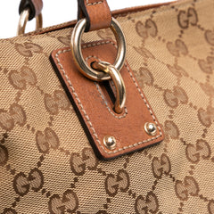Large GG Canvas GG Charm Tote