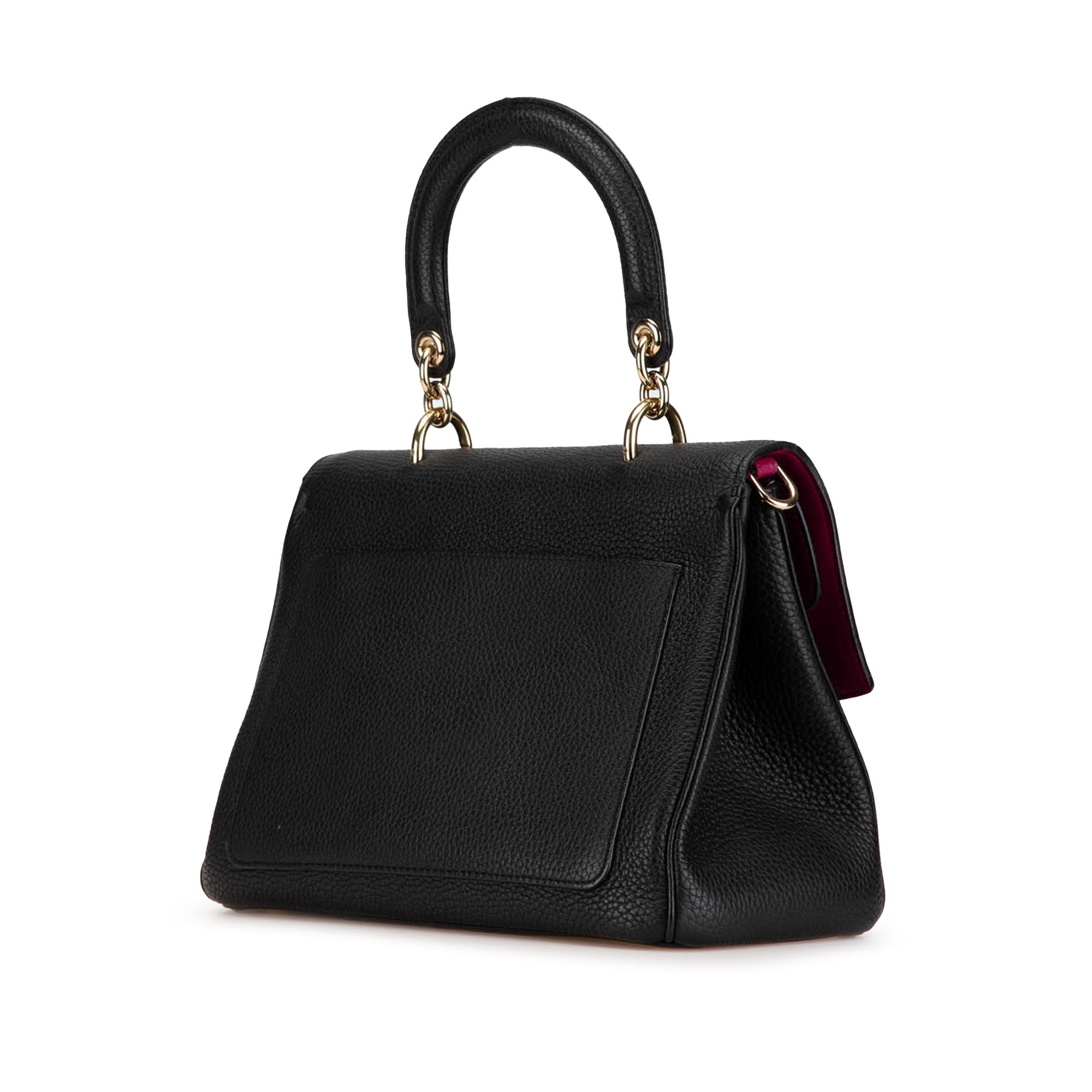 Medium Calfskin Be Dior Satchel