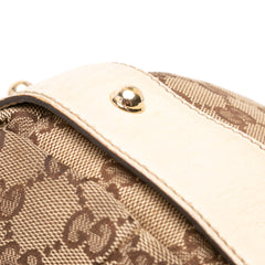 Small GG Canvas Horsebit Pelham Shoulder Bag