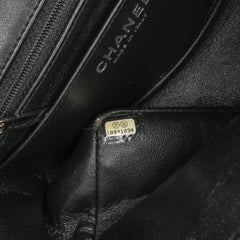 Mini Square Classic Patent Single Flap