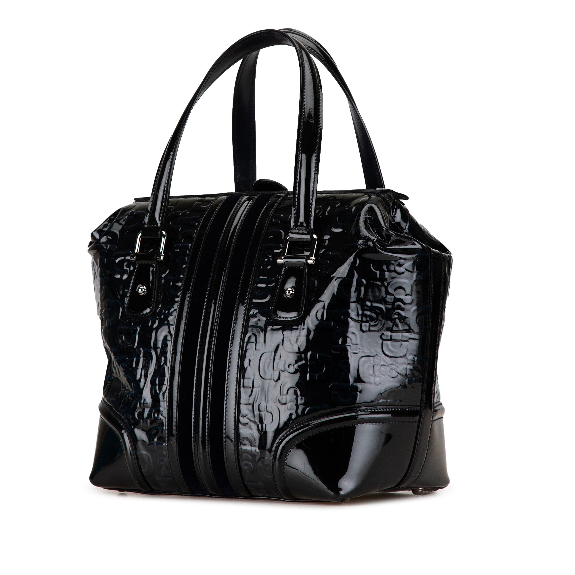 Patent Horsebit Treasure Handbag