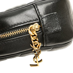 Quilted Lambskin Lolita Cosmetics Pouch