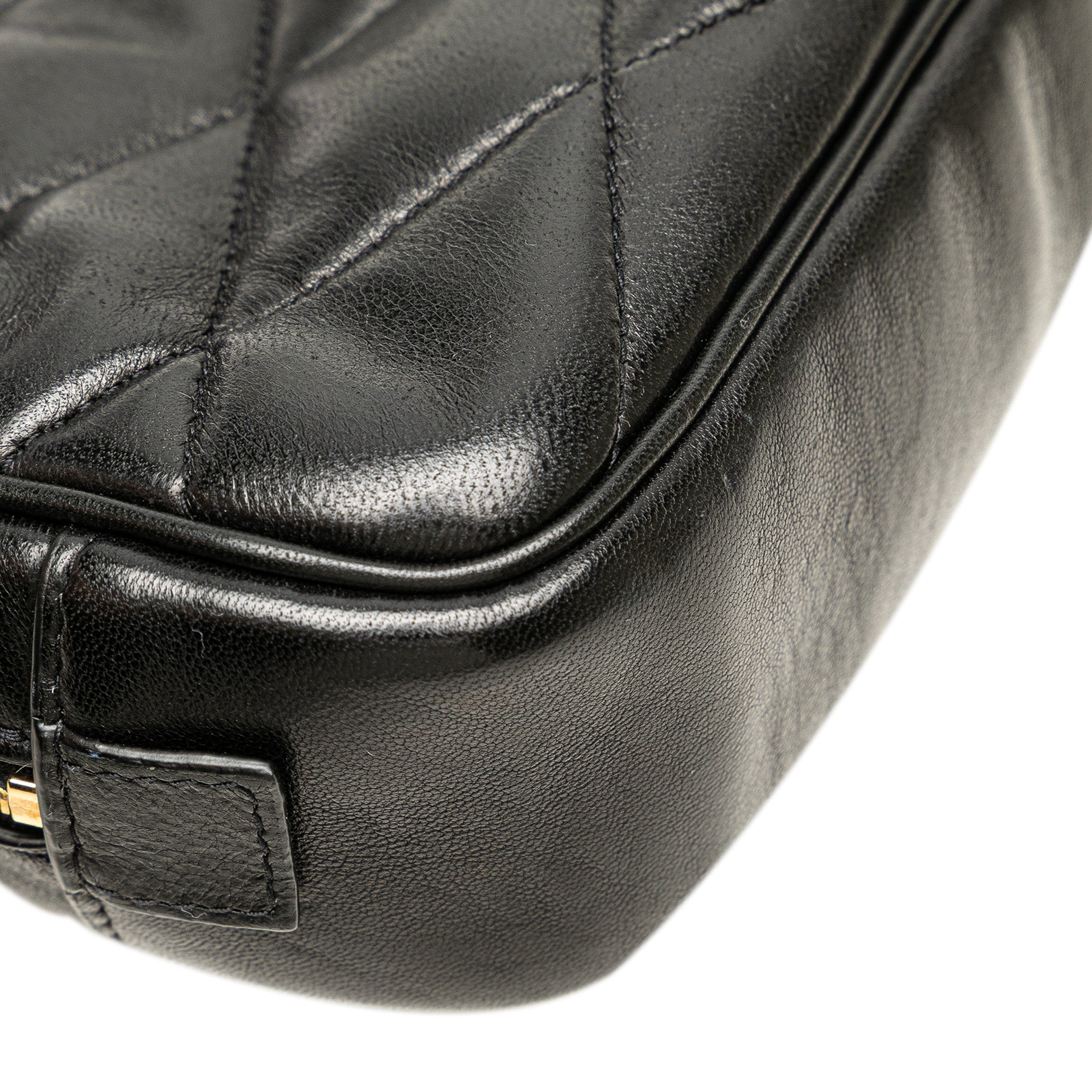 Quilted Lambskin Lolita Cosmetics Pouch